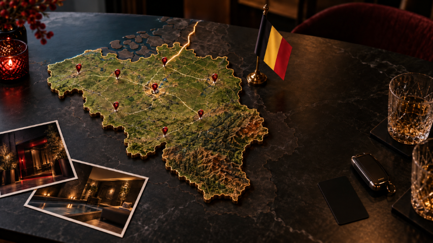 Parenclubs in België per provincie en regio