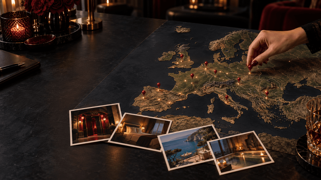 Parenclubs Europa en bijzondere lifestylelocaties ontdekken