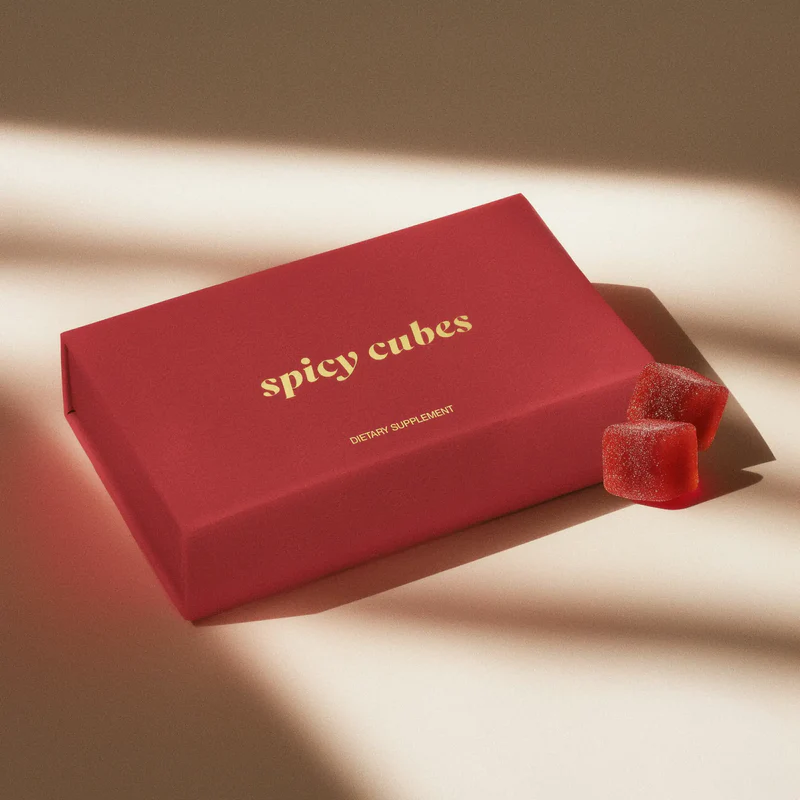 spicy cubes box